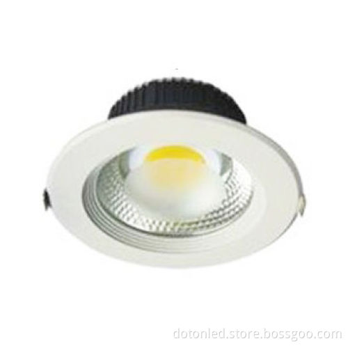 8-inch COB 30W LED Downlight with 50/60Hz Frequency